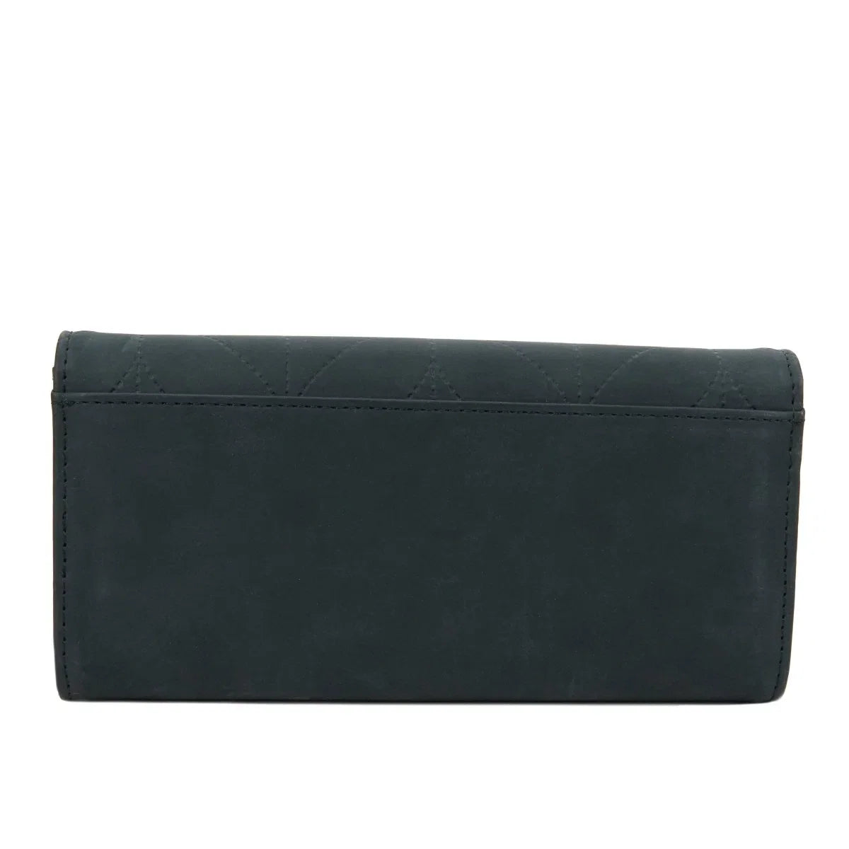 Women's Quilted Long Wallet – Elegant Trifold Clutch Purse with Card Slots