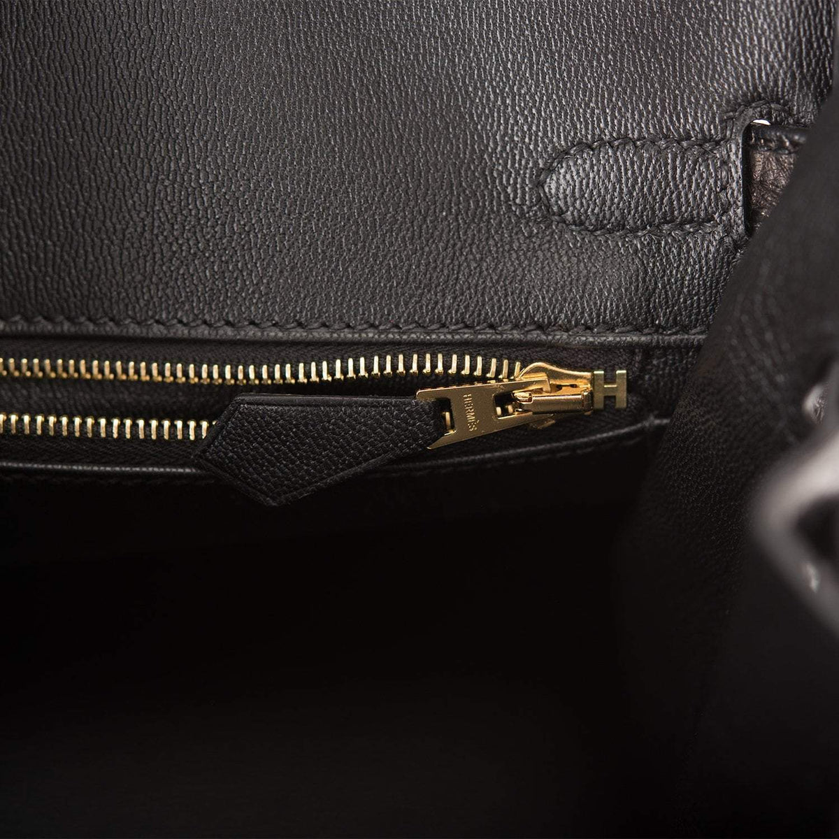 Hermes Black Matte Alligator Birkin 25cm Gold Hardware