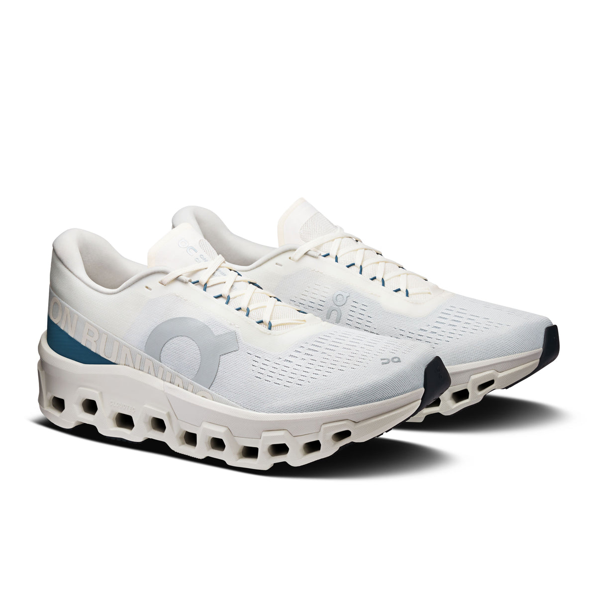 On Cloudmonster 2 Men's Shoes - Ivory / Steel
