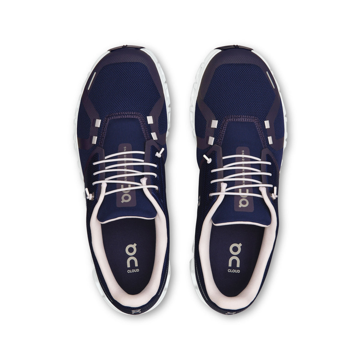 On Cloud 6 Men's Shoes - Midnight / White