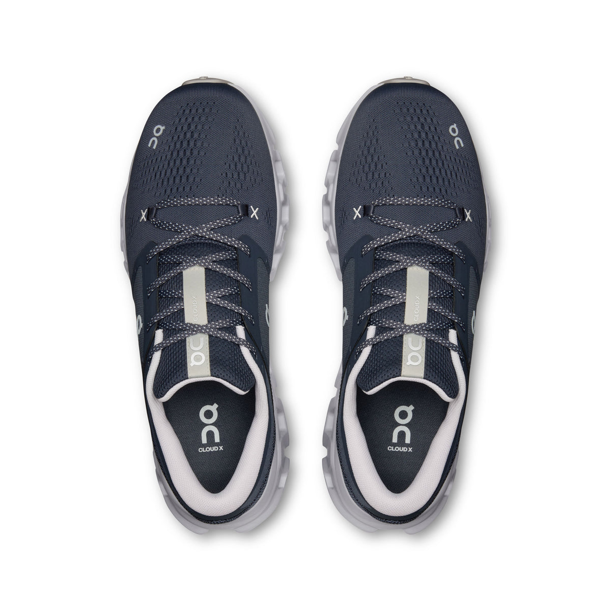 On Cloud X 5 Men's Shoes - Navy / Glacier