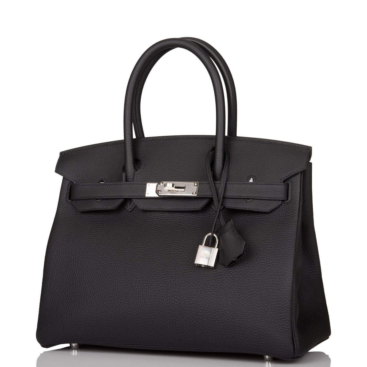 Hermes Black Togo Birkin 30cm Palladium Hardware