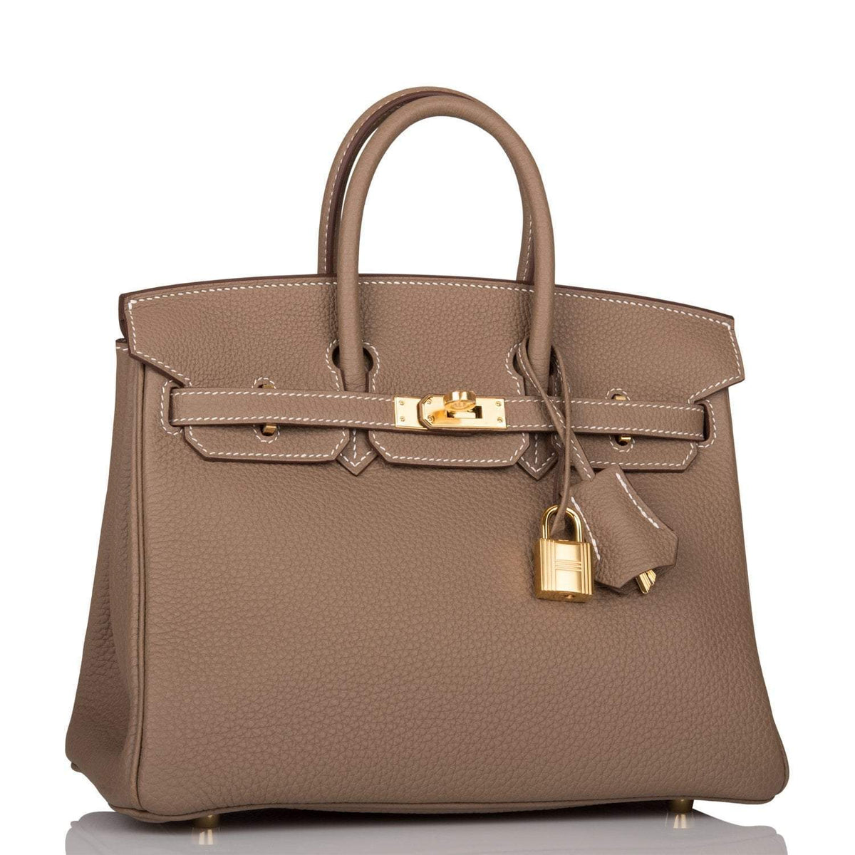 Hermes Birkin 25 Etoupe Togo Gold Hardware