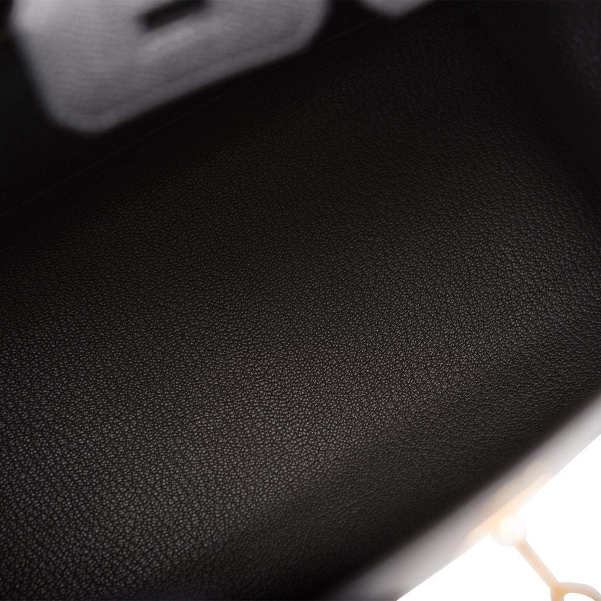 Hermes Birkin Sellier 25 Black Epsom Gold Hardware