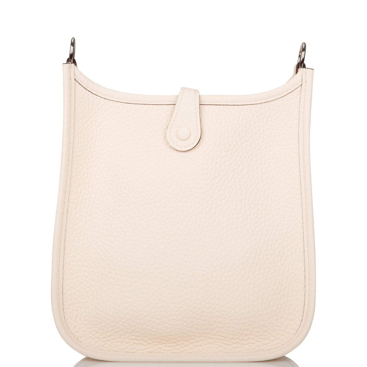 Hermes Nata Clemence Evelyne TPM Bag Palladium Hardware