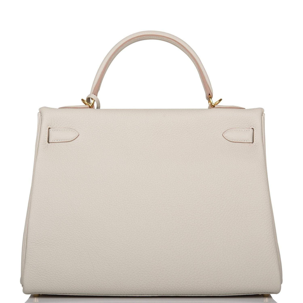 Hermes Kelly Retourne 32 Gris Perle Togo Gold Hardware