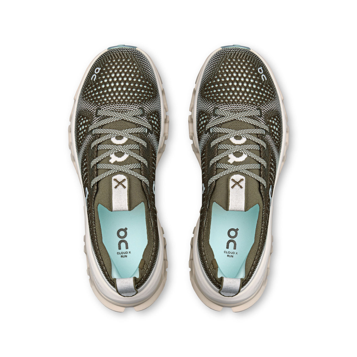 On Cloud X Tempo Men's Shoes - Bark / Ivory