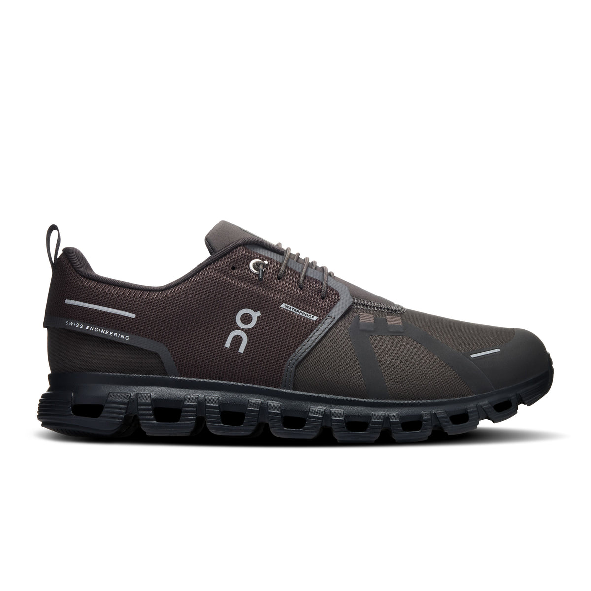 On Cloud 6 Waterproof Men's Shoes - Espresso / Black