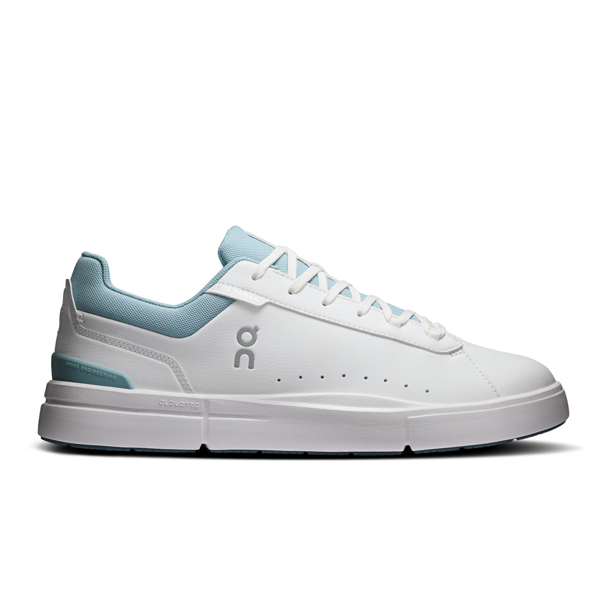 On THE ROGER Advantage Men's Shoes - White / Wash